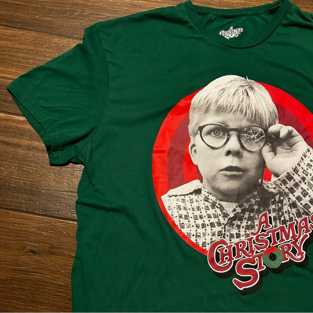 A Christmas Story‎ Ralphie Tee Shirt XL Broken Glasses Short Sleeve - Picture 2 of 7